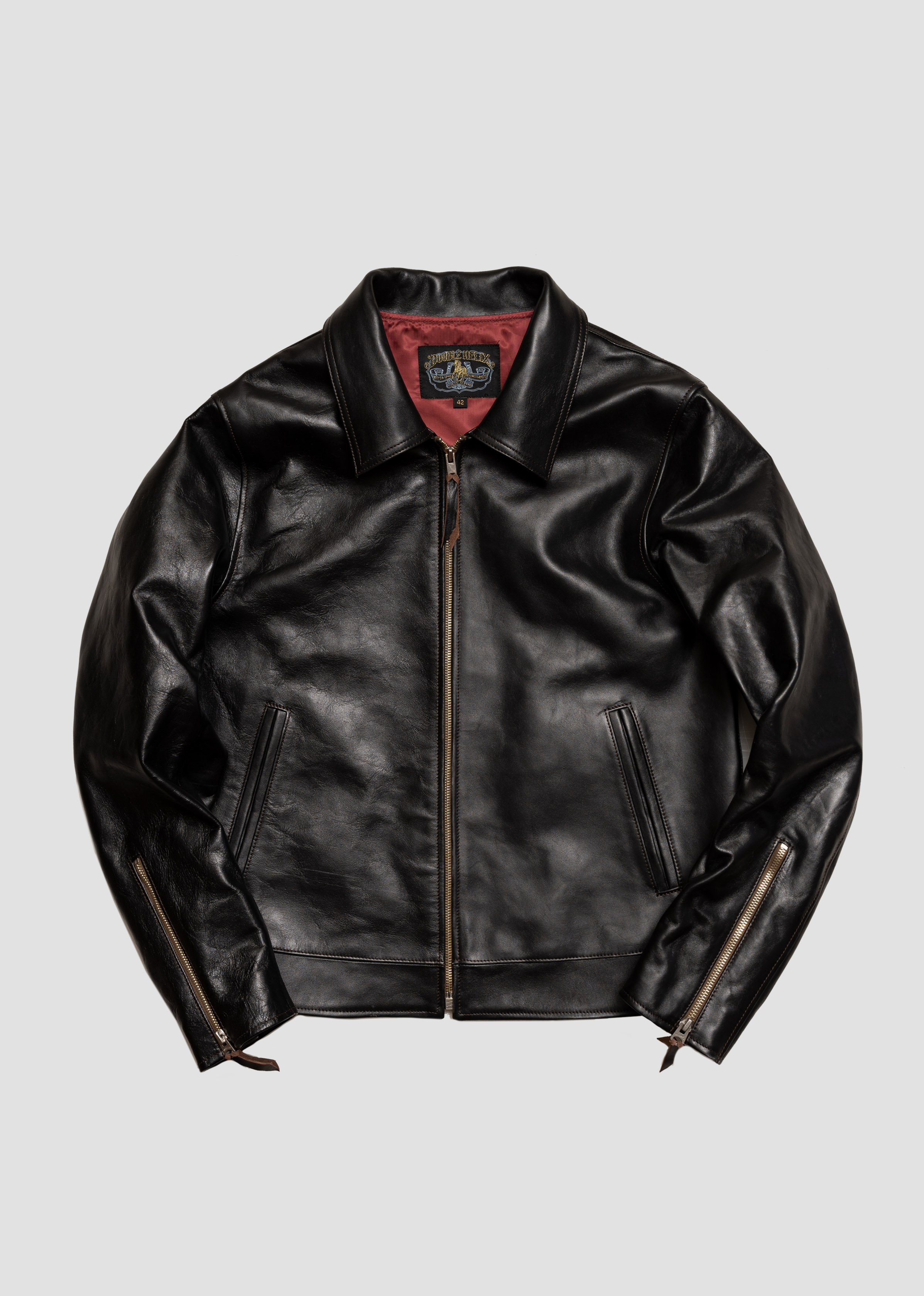 RIDERS LEATHER JACKET - DOUBLE HELIX