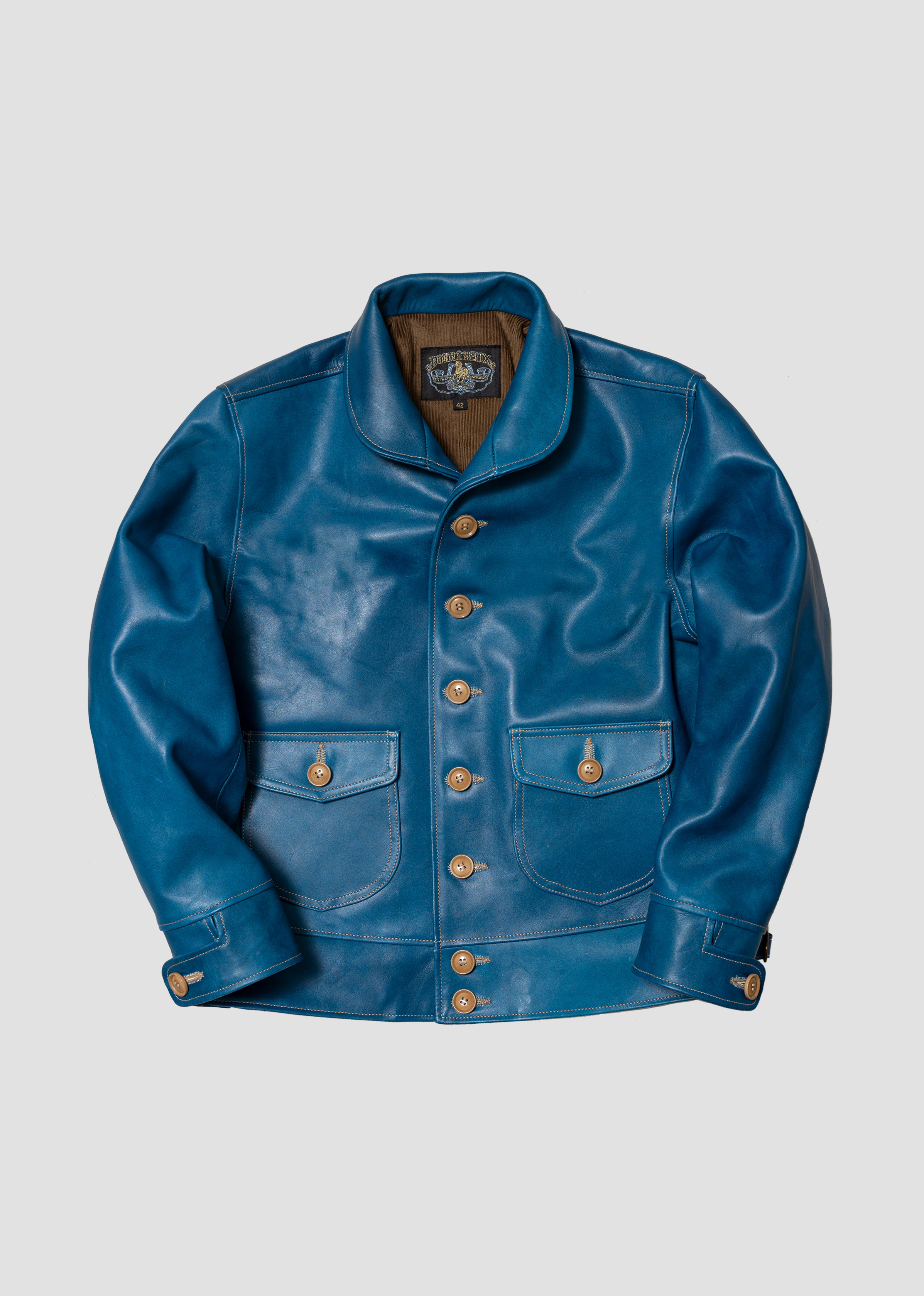CASUAL LEATHER JACKET - DOUBLE HELIX