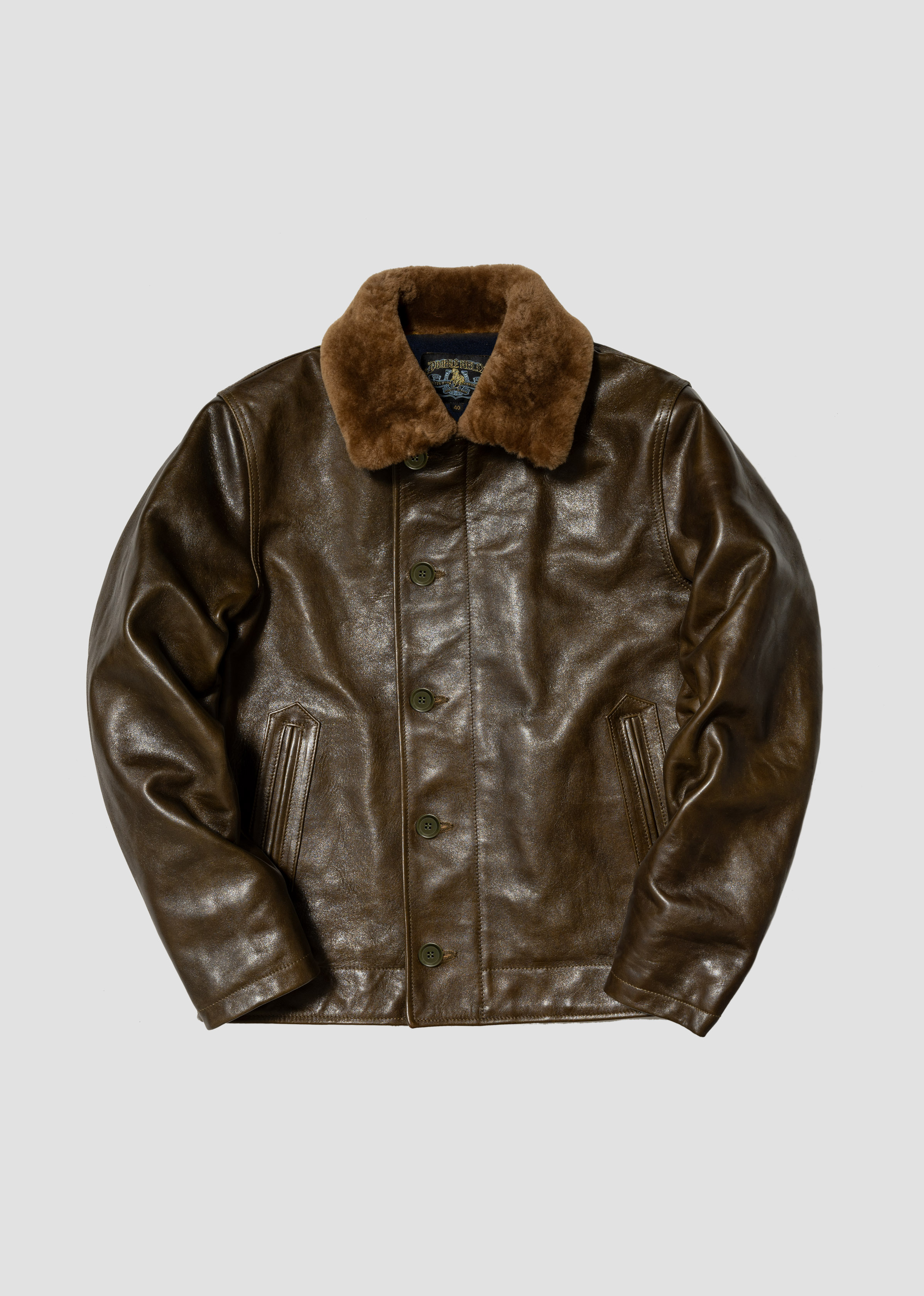 Type N-1 Deck Jacket Olive - DOUBLE HELIX