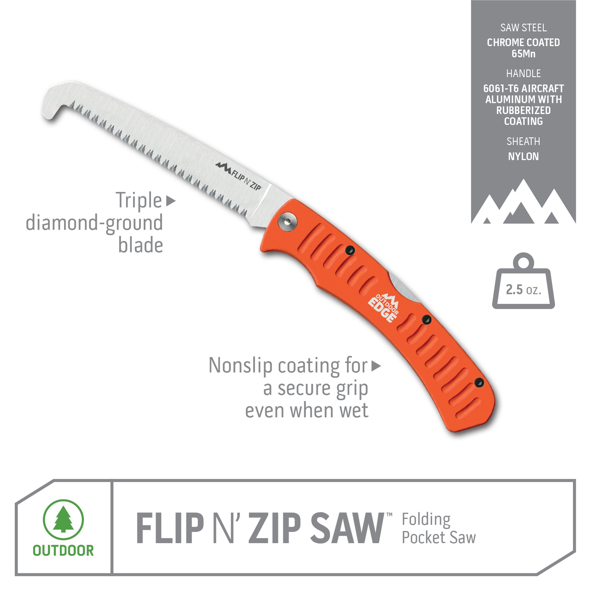 Outdoor Edge Flip n' Zip™ Saw – Eastern Woods Outdoors