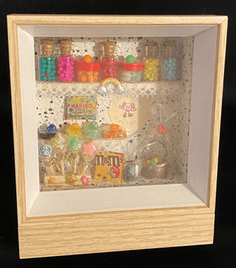 Boutique miniature de bonbons