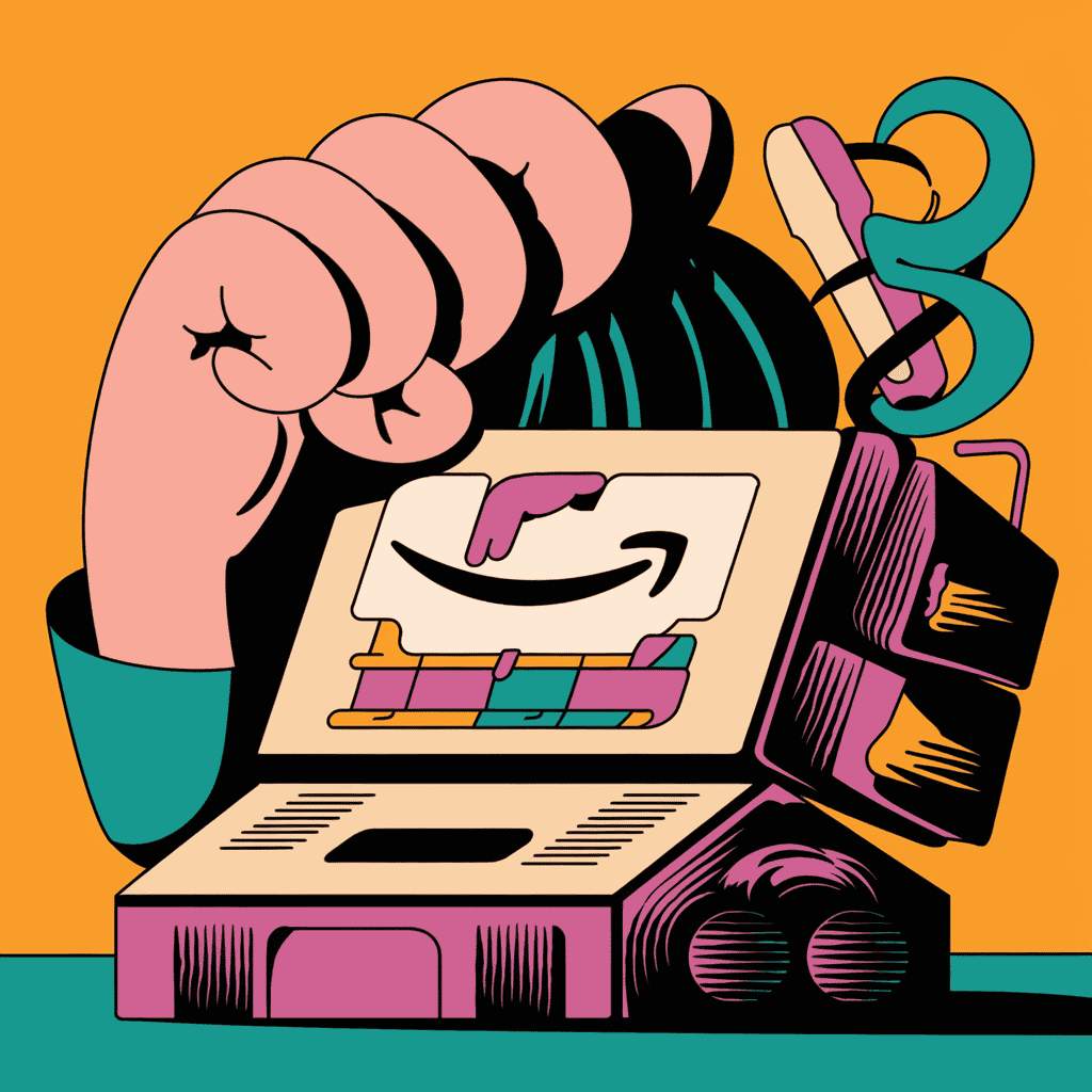 A flexing computer The Amazon Sales Algorithm