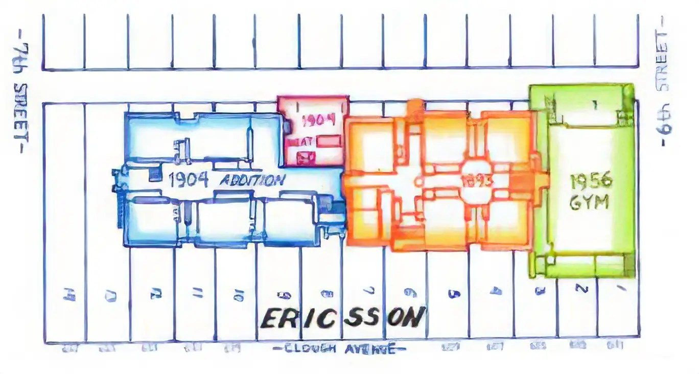location map of ericsson school