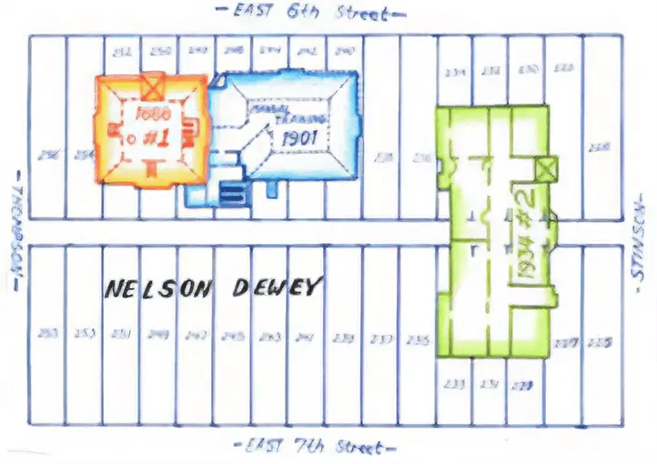 nelson dewey location map