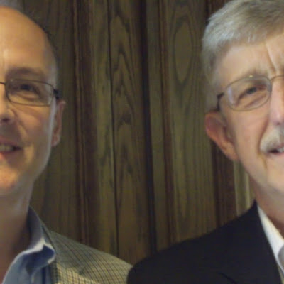 With Francis Collins, Pepperdine U