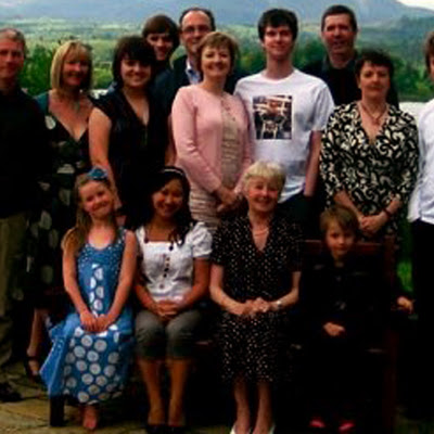 Mother-in-law's 75th, Northern England 2009