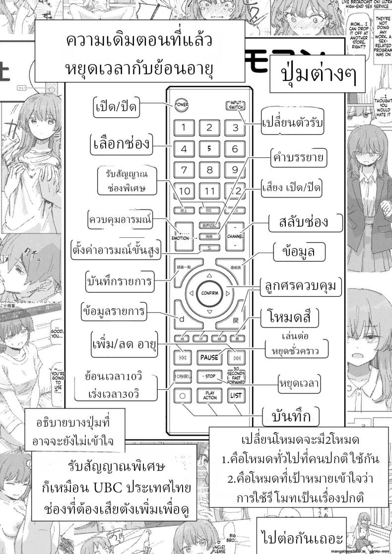 อ่านโดจิน รีโมทควบคุมมนุษย์ 4 แปลไทย หน้า 2 แนว sole male