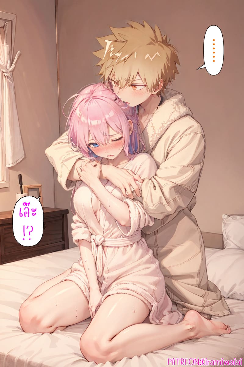 อ่านโดจิน ชิกิโมริซังผู้พยายามเพื่อแฟนที่น่ารัก 7 แปลไทย หน้า 21 แนว full color