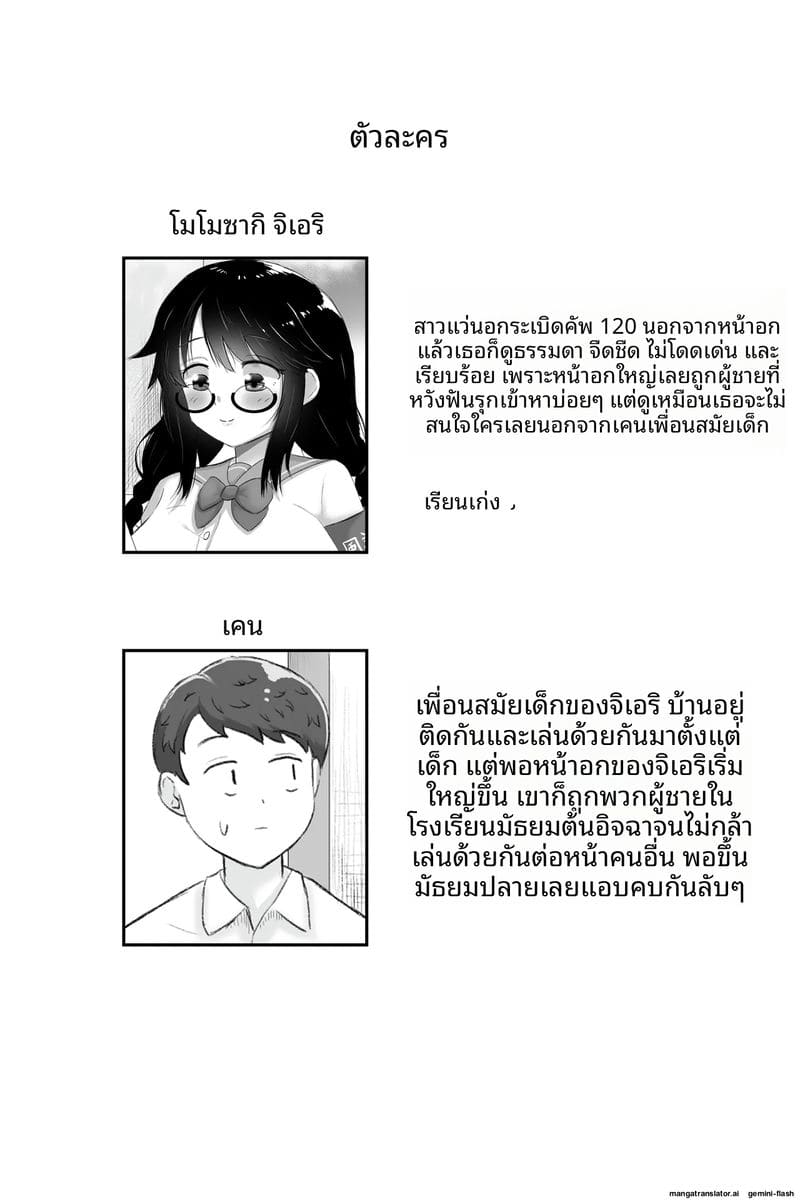สาวแว่นเรียบร้อย... แอบเงี่ยนแค่ต่อหน้าผม 1