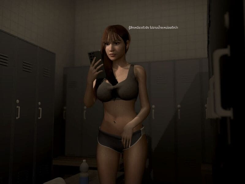 ยิมเสียวสุด น้องมุกกับพี่มืด 7