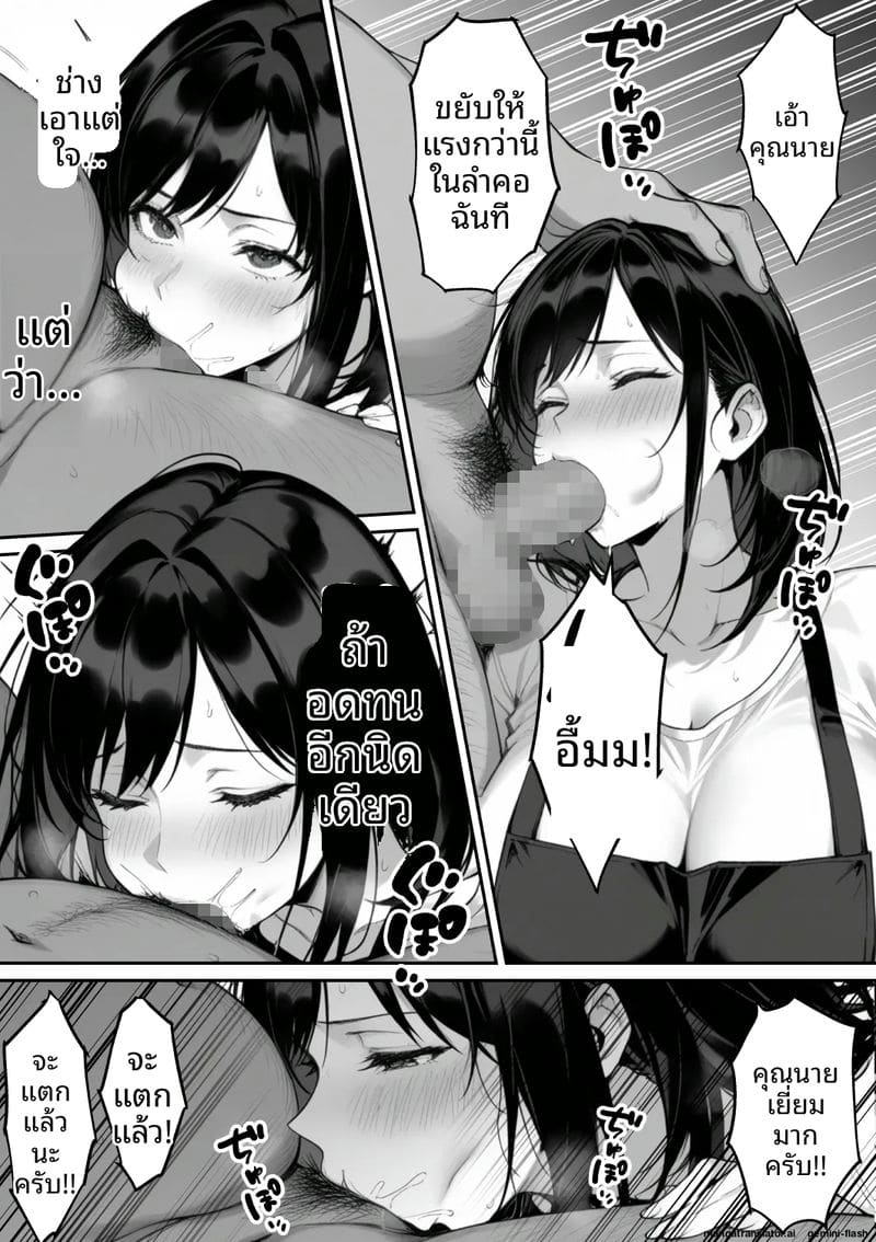 อ่านโดจิน สามีเผลอ... เมียสาวโดนคนร้ายจั หน้า 14 แปลไทย