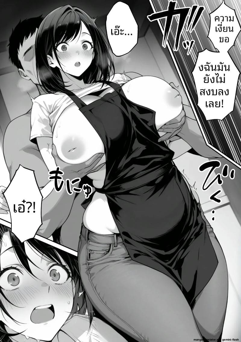 อ่านโดจิน สามีเผลอ... เมียสาวโดนคนร้ายจั หน้า 17 แปลไทย