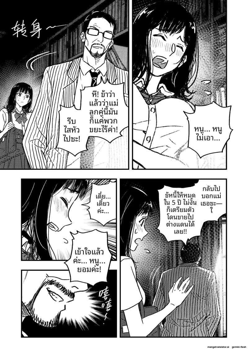 อ่านโดจิน เด็กนักเรียนสาว... ขายตัวให้หน หน้า 42 แปลไทย