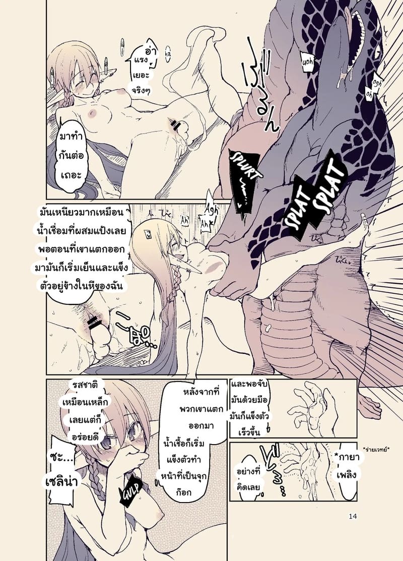 บันทึกข้ามสายพันธุ์ของสาวเอลฟ์ 11 14