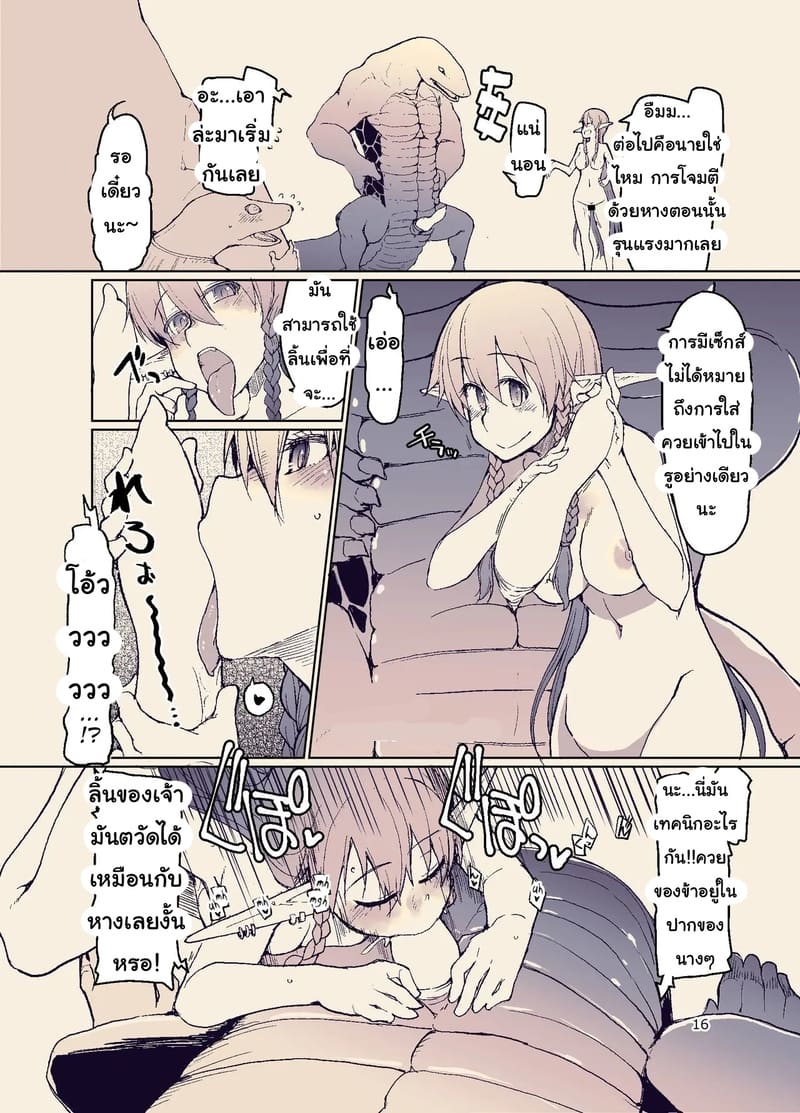 บันทึกข้ามสายพันธุ์ของสาวเอลฟ์ 11 16