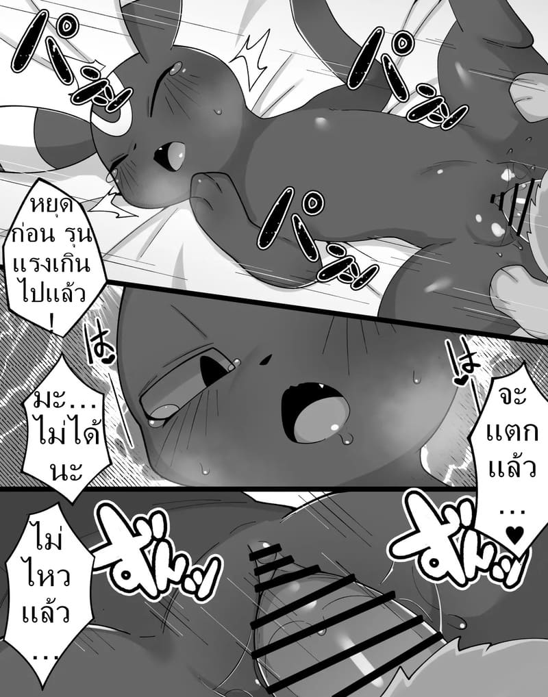 อ่านโดจิน ค่ำคืนของอีวุย 1 แปลไทย หน้า 11 แนว pokemon