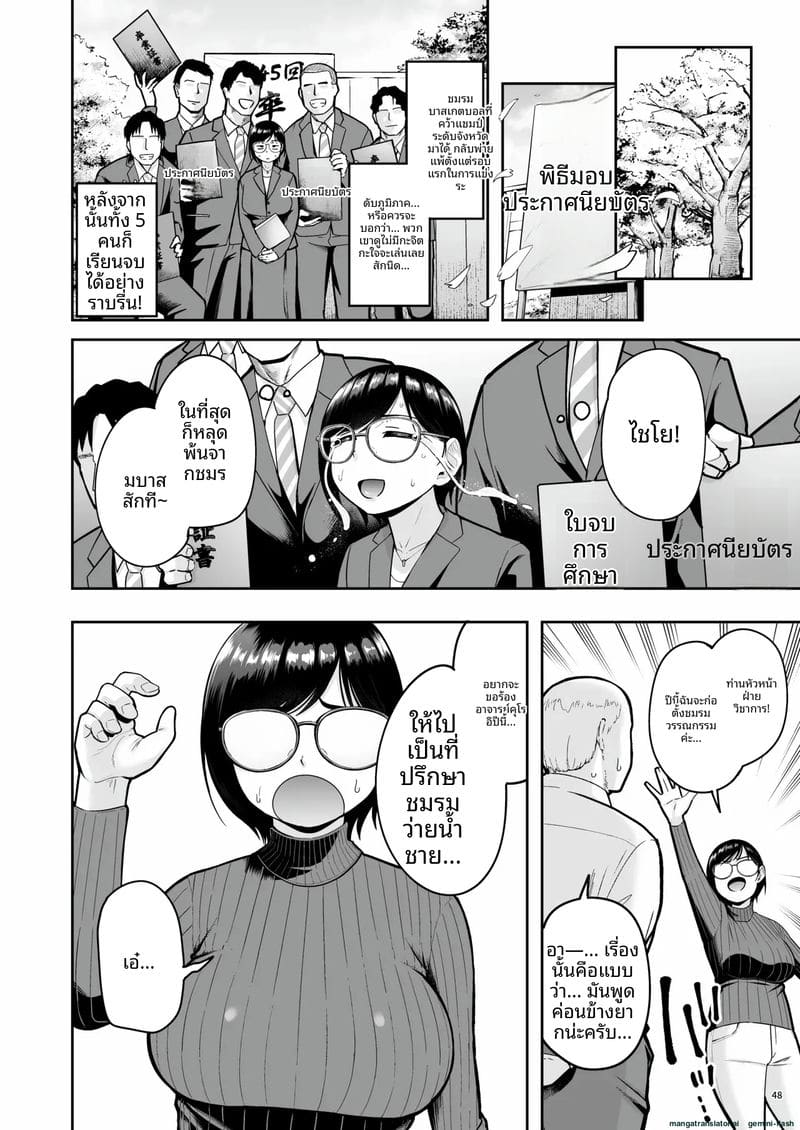 อ่านโดจิน คุณครู... ควยแข็งกับนักเรียน แปลไทย หน้า 48 แนว original