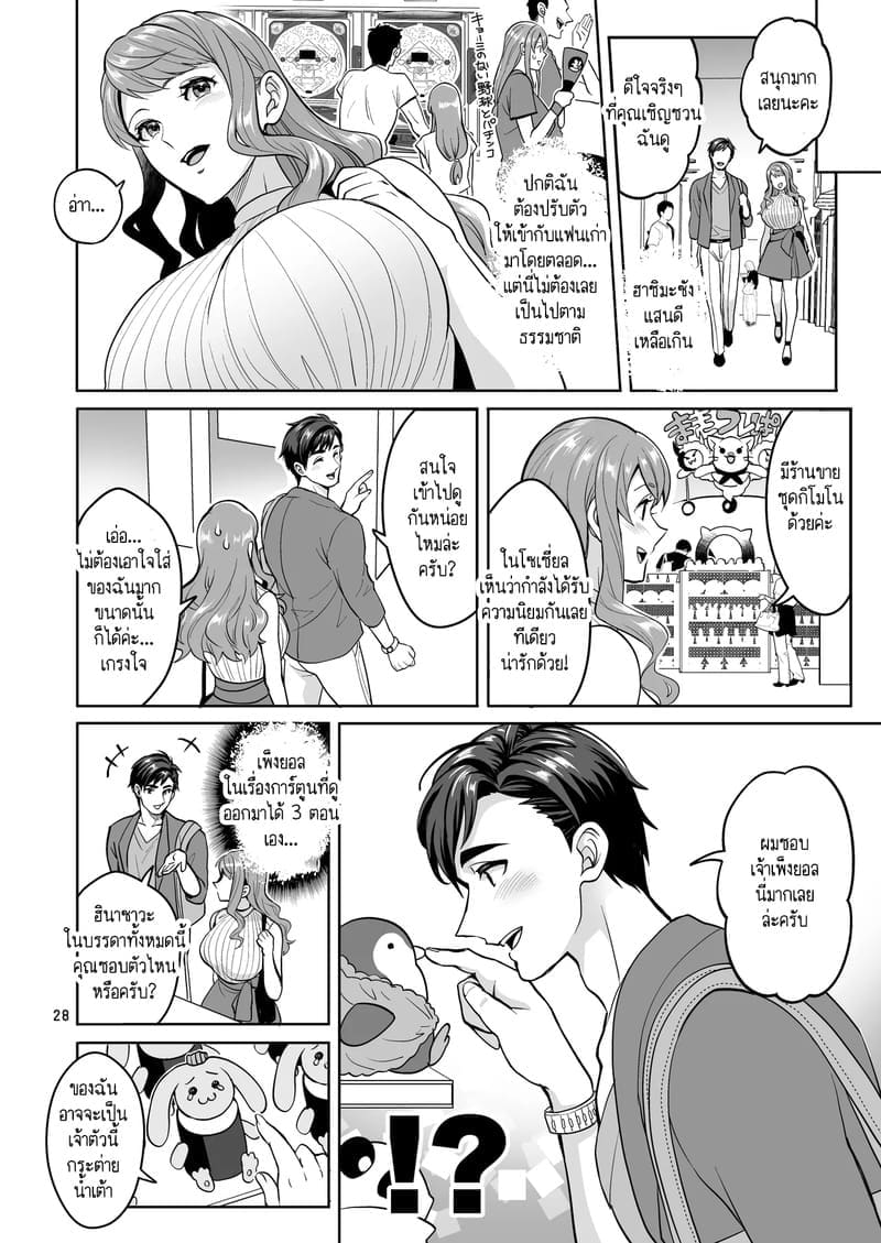 อ่านโดจิน สาวดุ้นอย่างฉัน คุณจะรักฉันได้ หน้า 28 แปลไทย