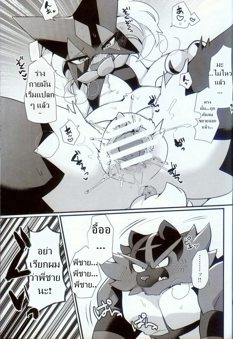 อ่านโดจิน ม่อนน้อง รักม่อนพี่ แปลไทย หน้า 16 แนว pokemon