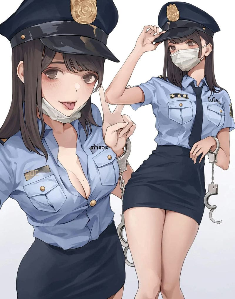 อ่านโดจิน ตำรวจสาวเงี่ยนเย็ดสุดเสียว แปลไทย หน้า 1 แนว minagi koh