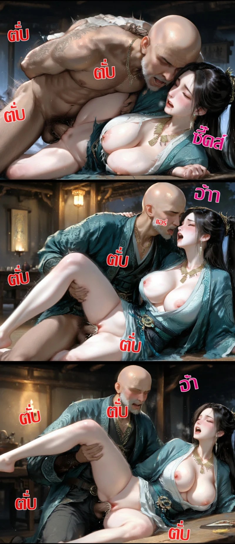 อ่านโดจิน มารในใจมู่เพ่ยหลิง แปลไทย หน้า 28 แนว full color