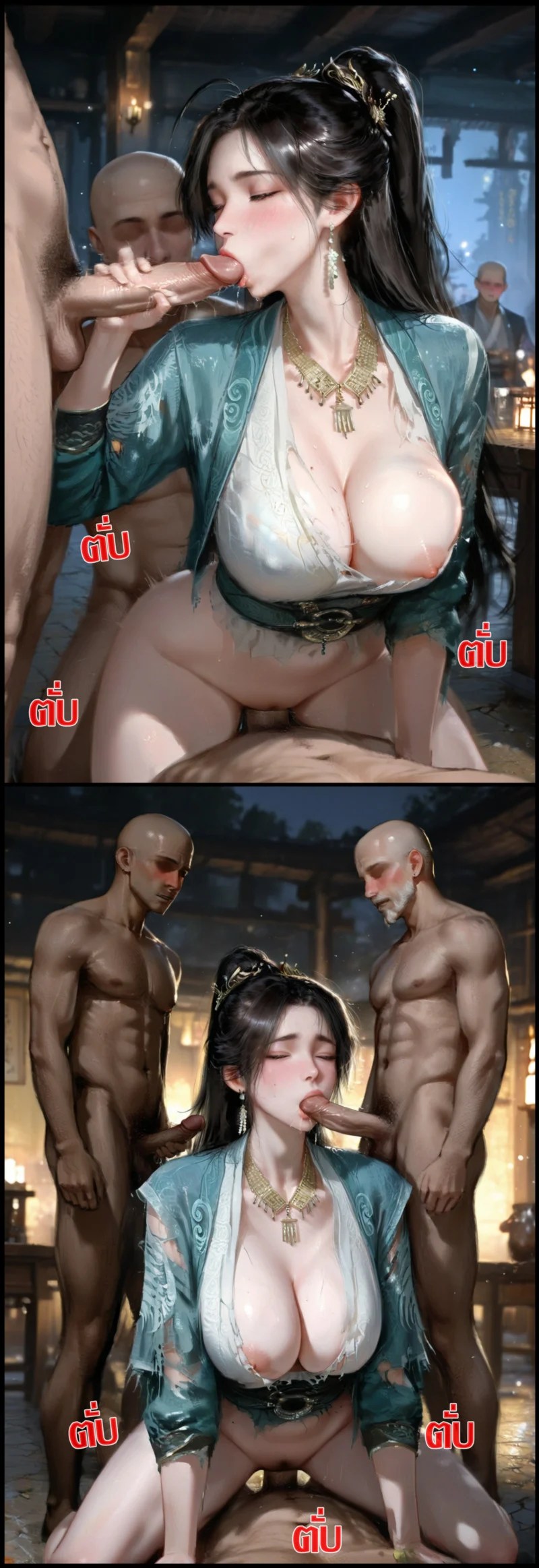 อ่านโดจิน มารในใจมู่เพ่ยหลิง แปลไทย หน้า 33 แนว full color