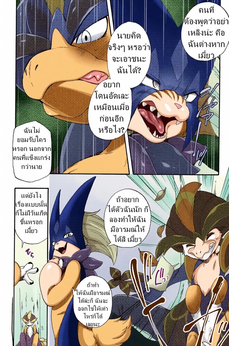 อ่านโดจิน เธอนก เค้าแมว 1 แปลไทย หน้า 5 แนว pokemon