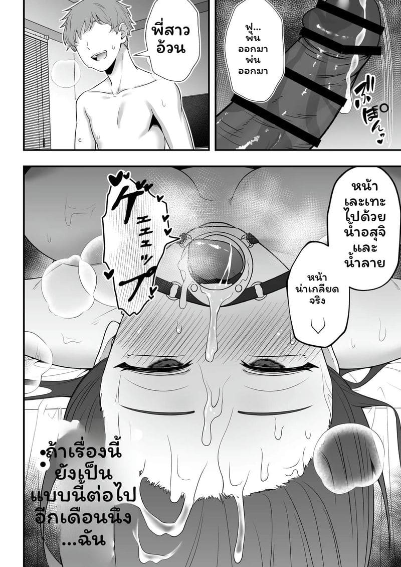 อ่านโดจิน บันทึกการฝึกสอนหนึ่งเดือนของสึกิโนะ ชิซึเอะ (39) ที่กลายเป็นทาสสำหรับความเสียว แปลไทย หน้า 45 แนว original
