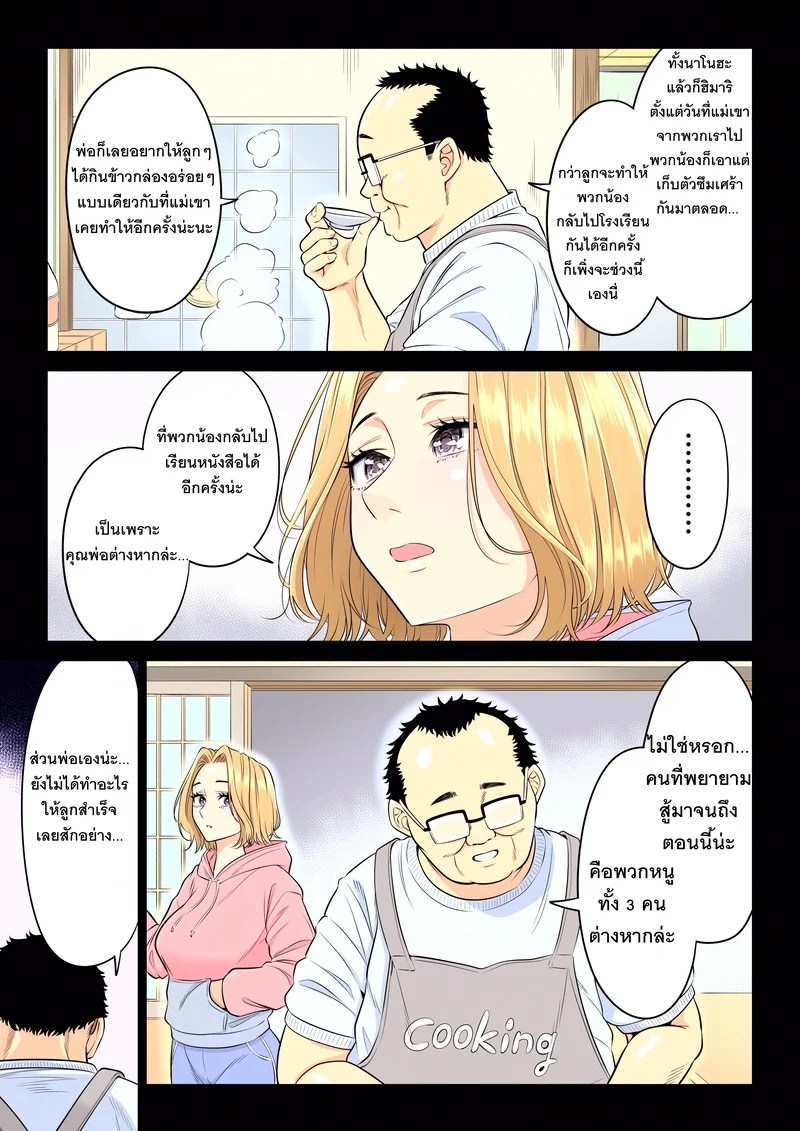หน้าที่บำบัดความใคร่ให้พ่อบุญธรรมของพวกเราสามพี่น้อง 79