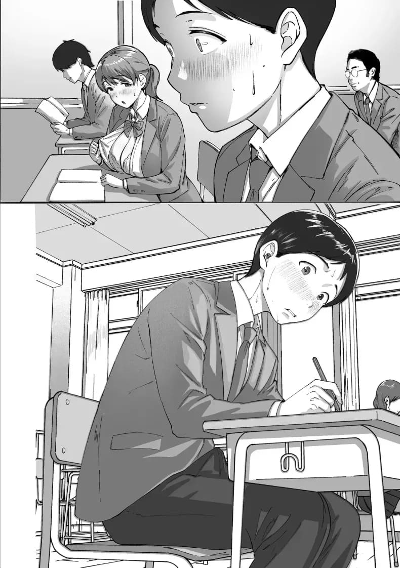 หนุ่มขี้อายกับยัยสาวนมโต 55
