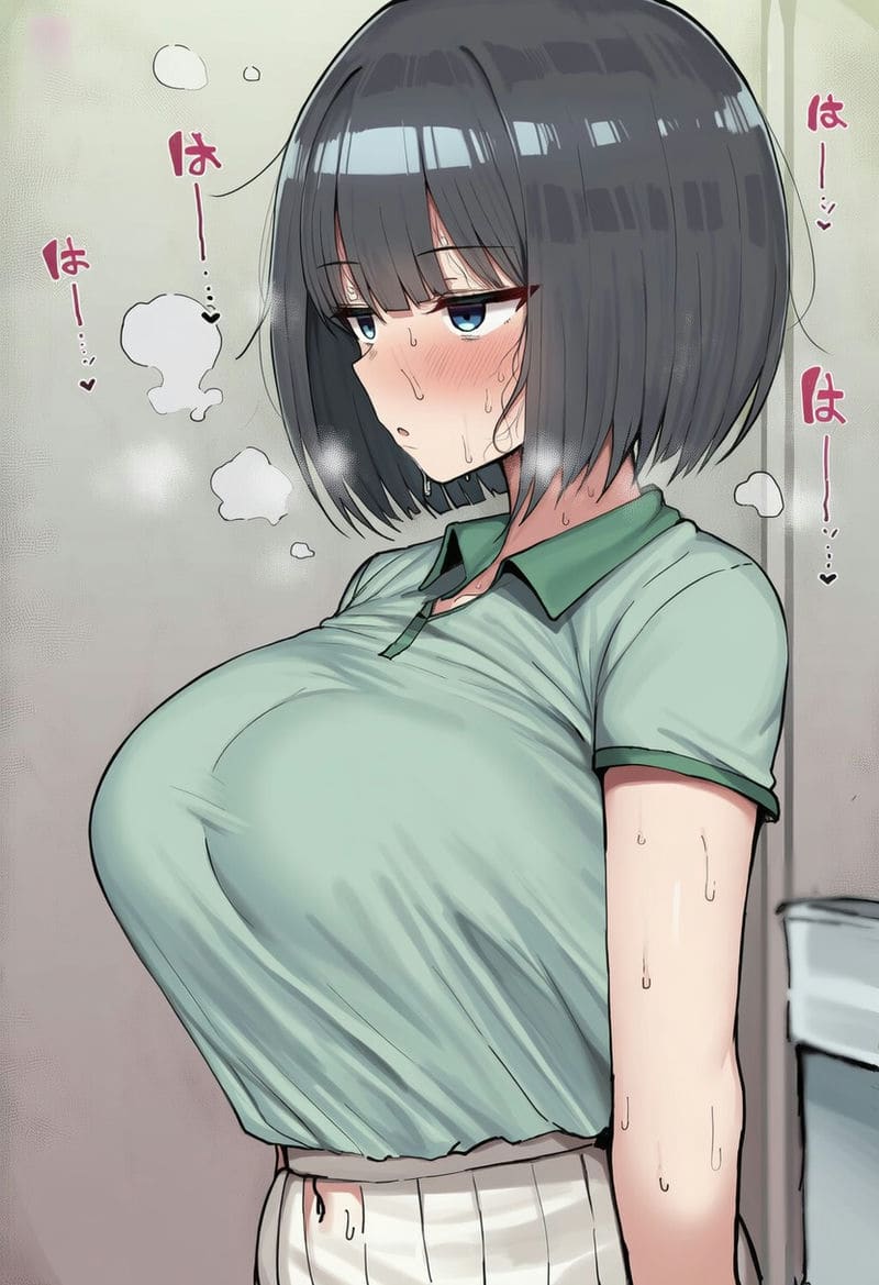 สาวผมดำสั้น 133