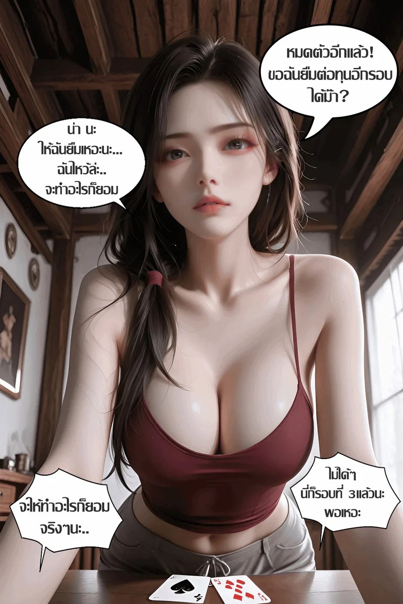 อ่านโดจิน วิธีเลิกพนัน หน้า 3 แปลไทย