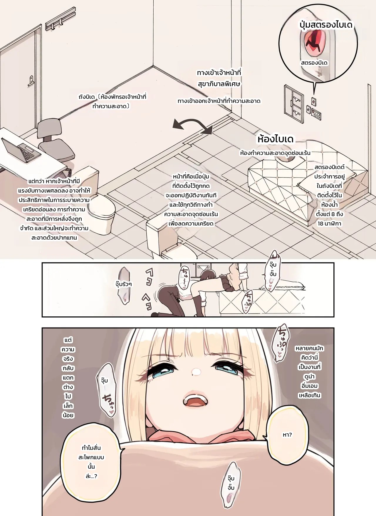 อ่านโดจิน เดี๋ยวผมช่วยระบายเอง แปลไทย หน้า 7 แนว sunaba suzume (fukura suzume