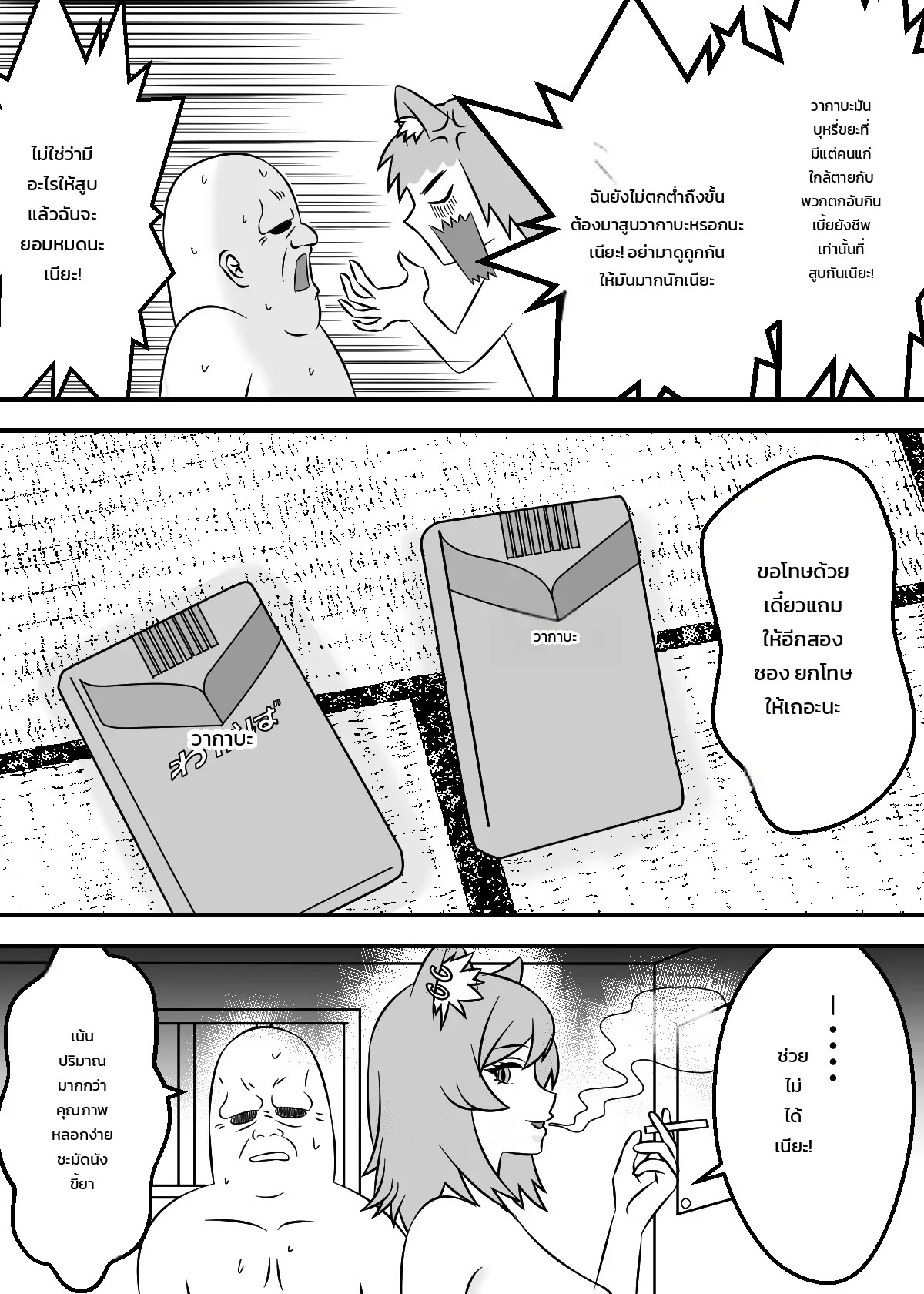แมวสาวอมควัน 4