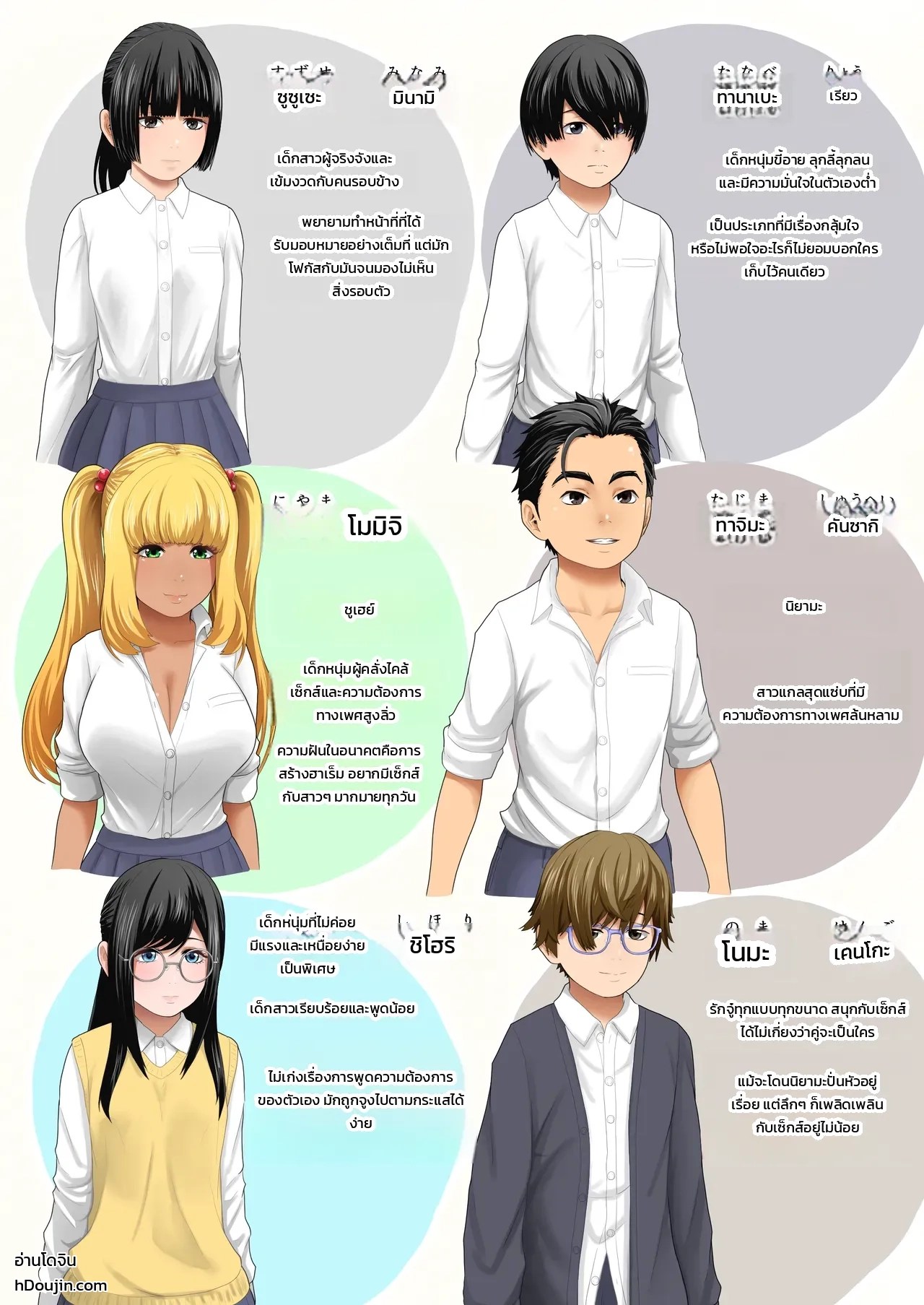 อ่านโดจิน ห้องเรียนเซ็กส์เวรประจำวัน แปลไทย หน้า 2 แนว muufa