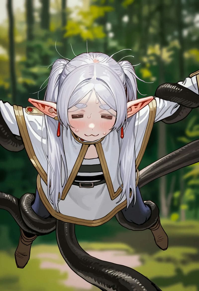 อ่านโดจิน ฟรีเรนโดนเหล่าอสูรรุมเย็ด แปลไทย หน้า 8 แนว sousou no frieren
