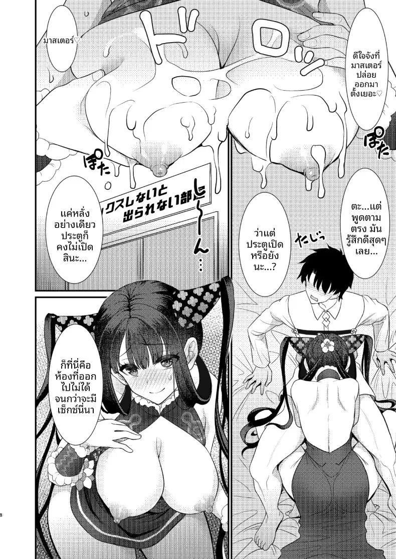 อ่านโดจิน ห้องนี้ห้ามออกจนกว่าจะมีเซ็กส์ แปลไทย หน้า 7 แนว big breasts