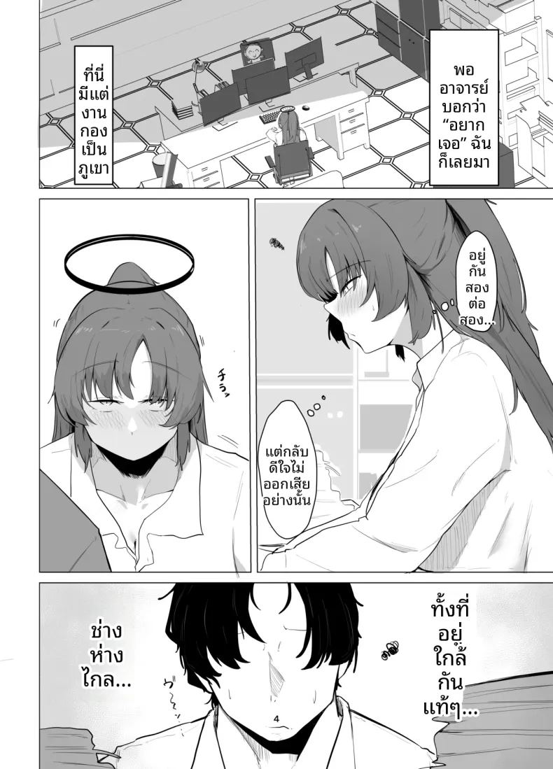 อ่านโดจิน ระหว่างพักเบรก แปลไทย หน้า 3 แนว big breasts