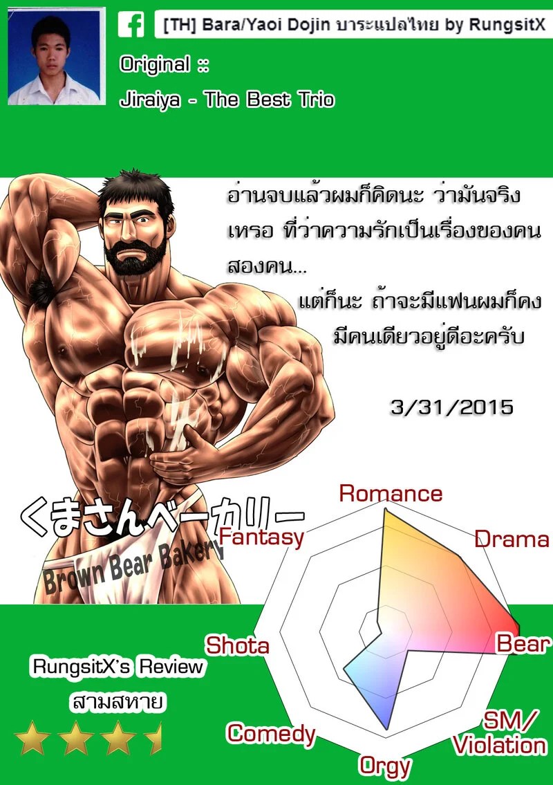 อ่านโดจิน สามสหาย 1 แปลไทย หน้า 25 แนว jiraiya