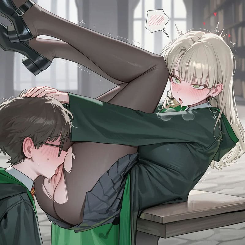 อ่านโดจิน มัลฟอยสาวโดนเย็ด แปลไทย หน้า 107 แนว harry potter
