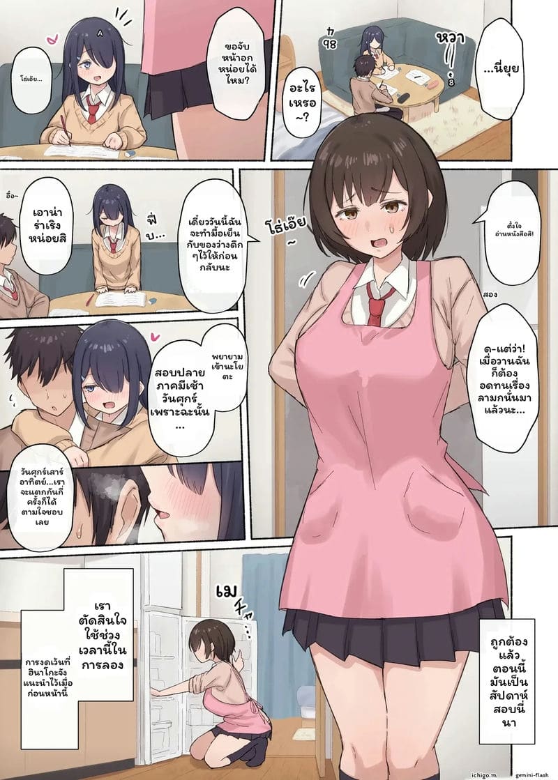 อ่านโดจิน ซีรีส์เพื่อนสาว แปลไทย หน้า 65 แนว english