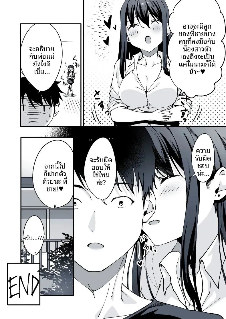 อ่านโดจิน น้องสาวต่างแม่ที่หนีออกจากบ้าน แปลไทย หน้า 37 แนว big breasts