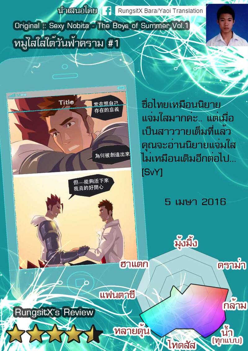 อ่านโดจิน หมูใสใสใต้วันฟ้าคราม แปลไทย หน้า 22 แนว nobi nobita