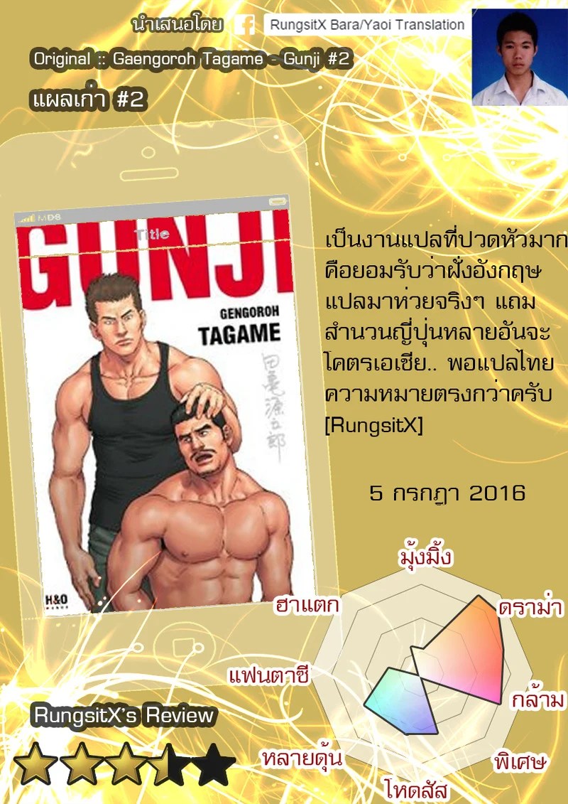 อ่านโดจิน แผลเก่า แปลไทย หน้า 123 แนว tagame gengoroh