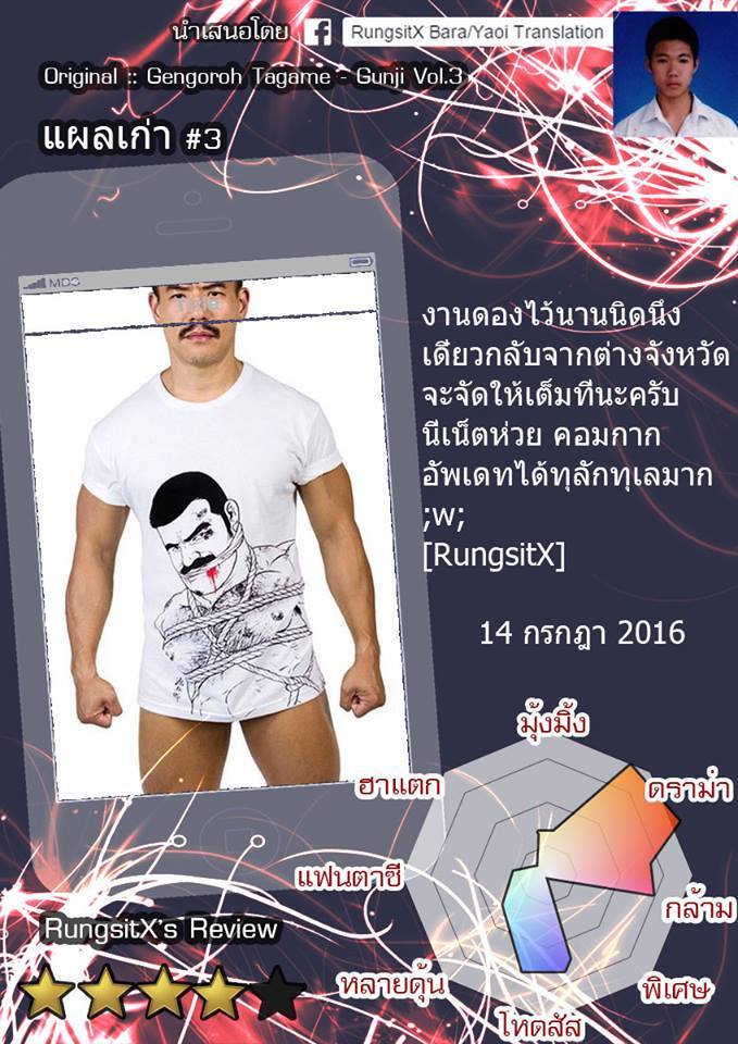 อ่านโดจิน แผลเก่า แปลไทย หน้า 124 แนว tagame gengoroh