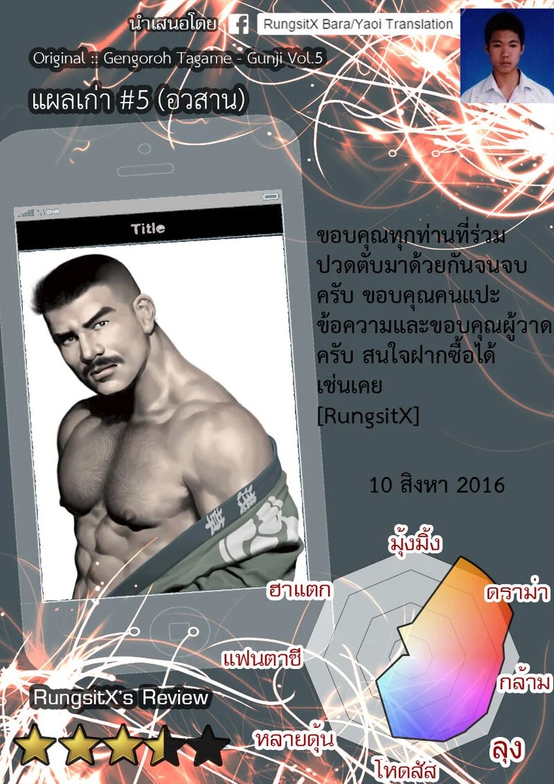 อ่านโดจิน แผลเก่า แปลไทย หน้า 126 แนว tagame gengoroh