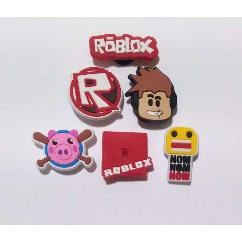 Pins Jibbitz Para Crocs Kit Com 6 Roblox Shopee Brasil