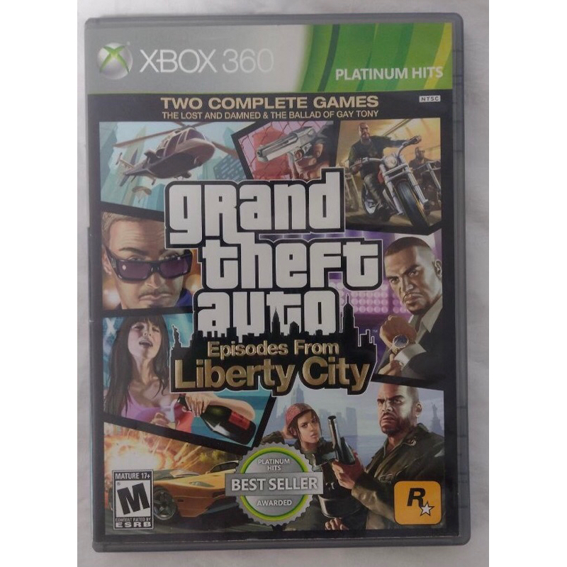GTA Episodes From Liberty City Xbox 360 M Dia Br 11134207 7r98o