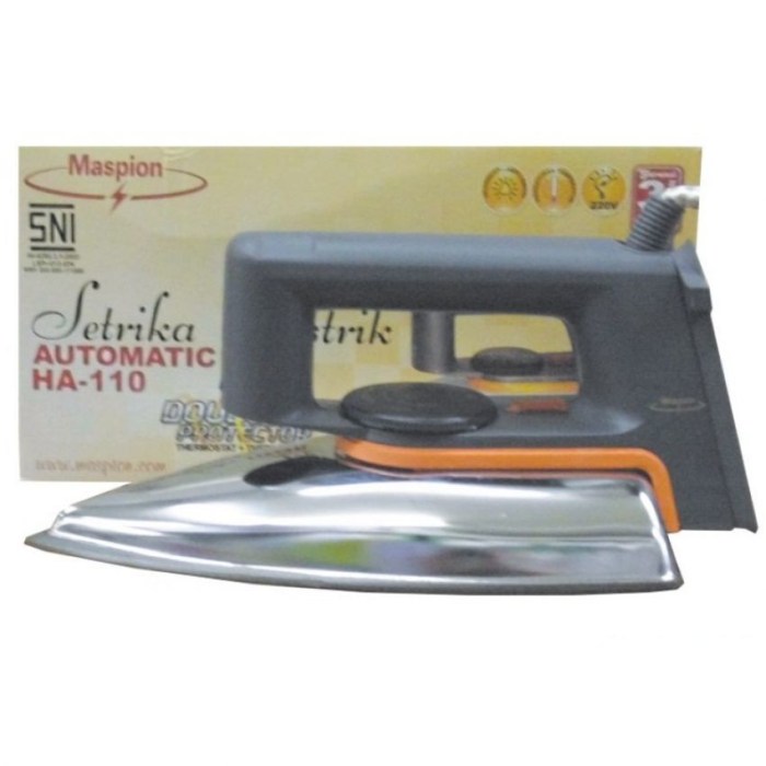 Jual Maspion Setrika Listrik - Gosokan Elektrik - Automatic Dry Iron ...