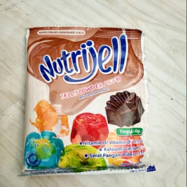 Jual nutrijel coklat 30 gram (besar)